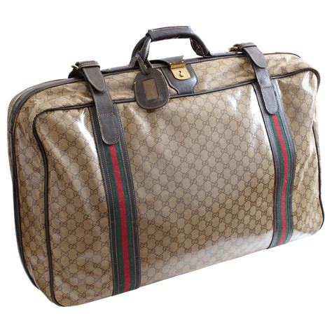 gucci luggage vintage